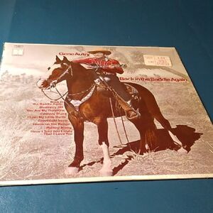 Gene Autry Vinyl Record Back In The Saddle Again